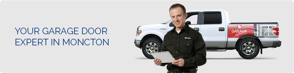 Banner your garage door expert in Moncton